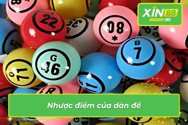 Dàn Đề 36 Số - Bí Quyết Tăng Cơ Hội Trúng Thưởng Lô Đề Nhược điểm của dàn đề mang lại